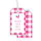 Gingham Hanging Gift Tags Image 4 of 6